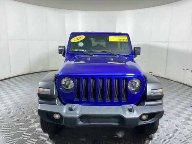 used 2020 Jeep Wrangler Unlimited car, priced at $30,399