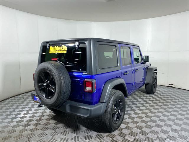 used 2020 Jeep Wrangler Unlimited car, priced at $30,399