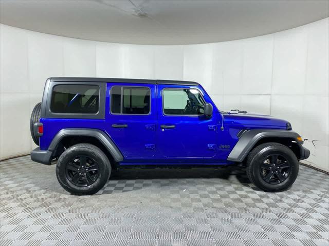 used 2020 Jeep Wrangler Unlimited car, priced at $30,399