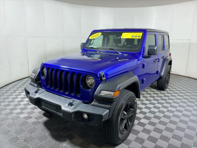 used 2020 Jeep Wrangler Unlimited car, priced at $30,399