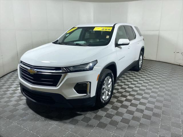 used 2022 Chevrolet Traverse car, priced at $22,395