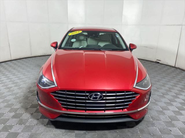 used 2021 Hyundai Sonata car, priced at $22,627