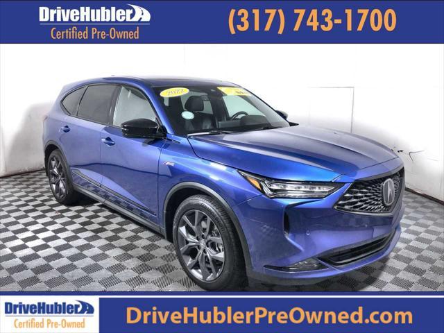 used 2022 Acura MDX car, priced at $39,599