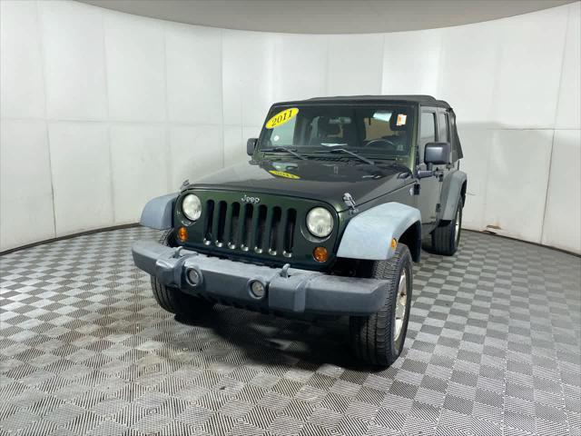 used 2011 Jeep Wrangler Unlimited car, priced at $11,995