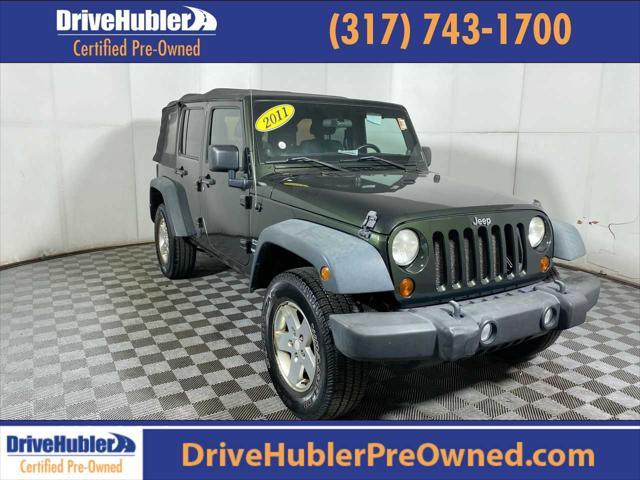 used 2011 Jeep Wrangler Unlimited car, priced at $11,995