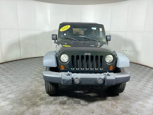 used 2011 Jeep Wrangler Unlimited car, priced at $11,995