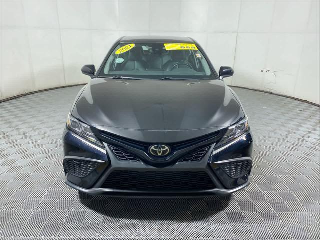 used 2021 Toyota Camry car, priced at $22,595