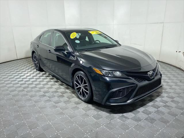 used 2021 Toyota Camry car, priced at $22,595