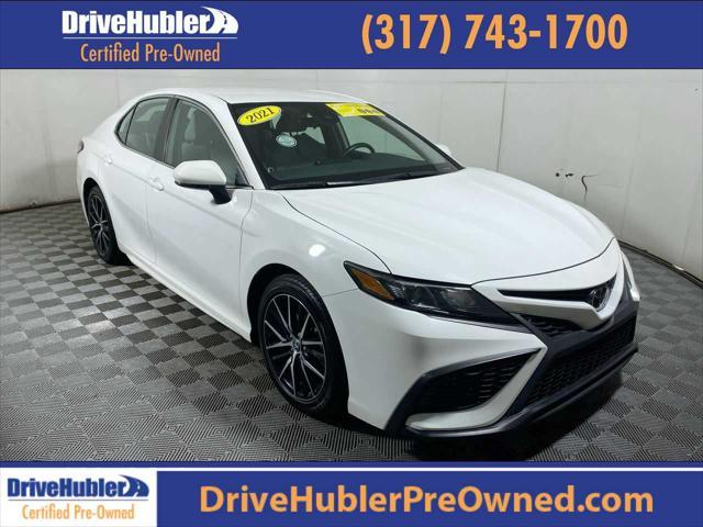 used 2021 Toyota Camry car, priced at $20,970