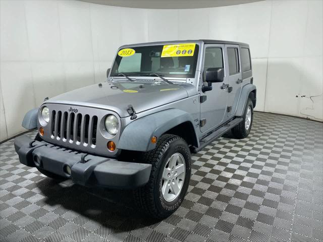 used 2013 Jeep Wrangler Unlimited car, priced at $15,995