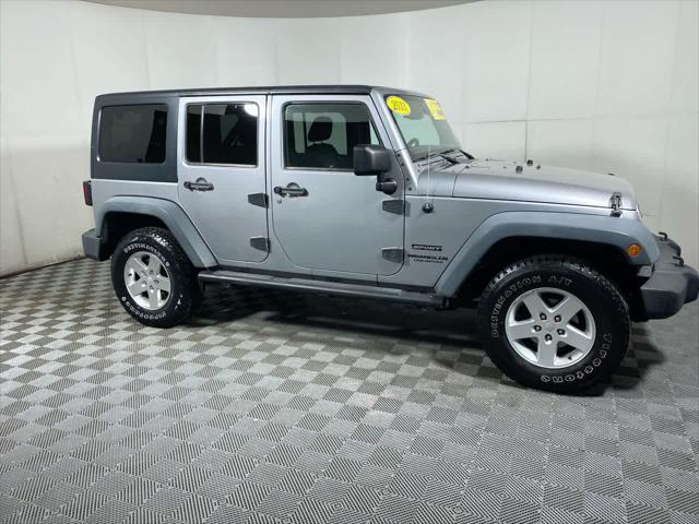 used 2013 Jeep Wrangler Unlimited car, priced at $15,995