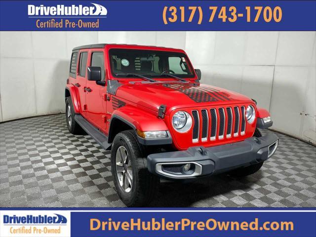 used 2020 Jeep Wrangler Unlimited car, priced at $33,995