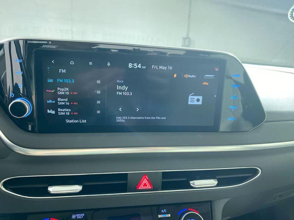 used 2023 Hyundai Sonata Hybrid car, priced at $25,695