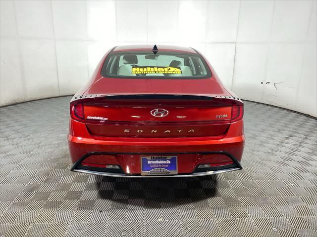 used 2023 Hyundai Sonata Hybrid car, priced at $26,354