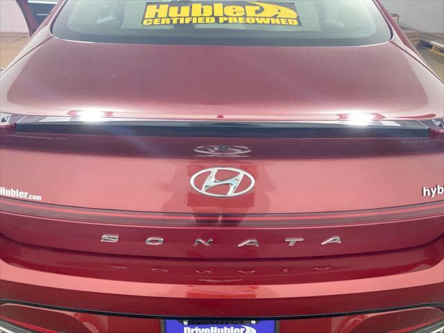 used 2023 Hyundai Sonata Hybrid car, priced at $26,354