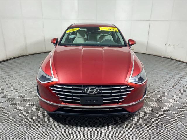 used 2023 Hyundai Sonata Hybrid car, priced at $26,354