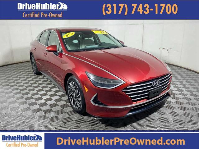 used 2023 Hyundai Sonata Hybrid car, priced at $26,688