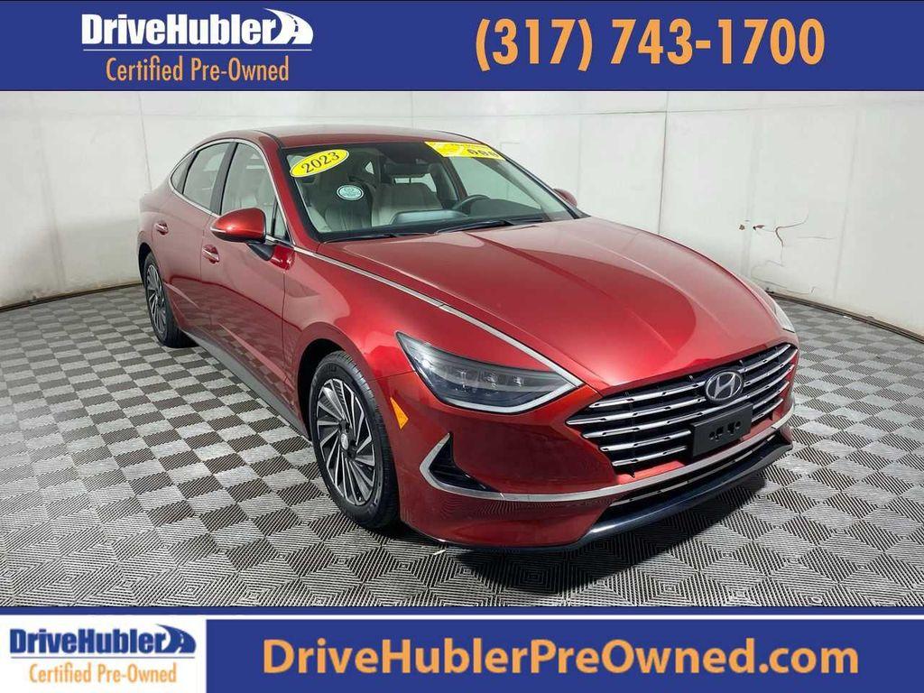 used 2023 Hyundai Sonata Hybrid car, priced at $25,695