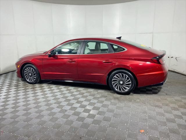 used 2023 Hyundai Sonata Hybrid car, priced at $26,354