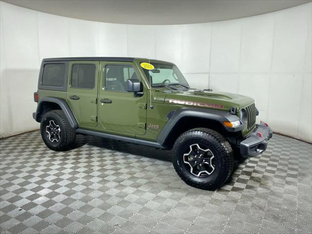used 2021 Jeep Wrangler Unlimited car, priced at $36,695
