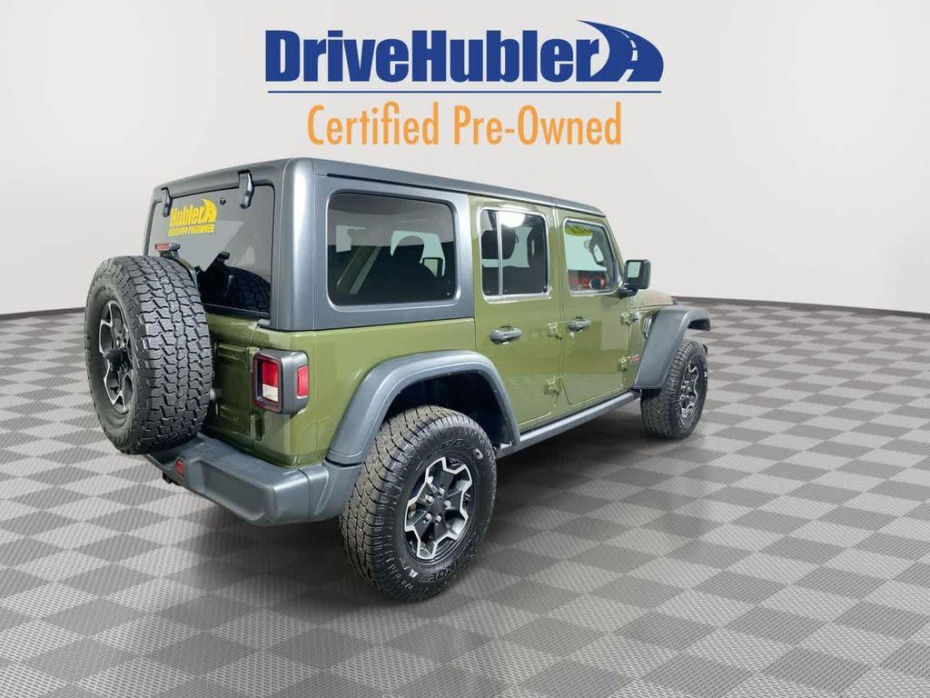 used 2021 Jeep Wrangler Unlimited car, priced at $35,195