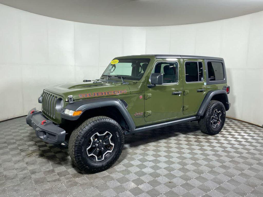 used 2021 Jeep Wrangler Unlimited car, priced at $35,195