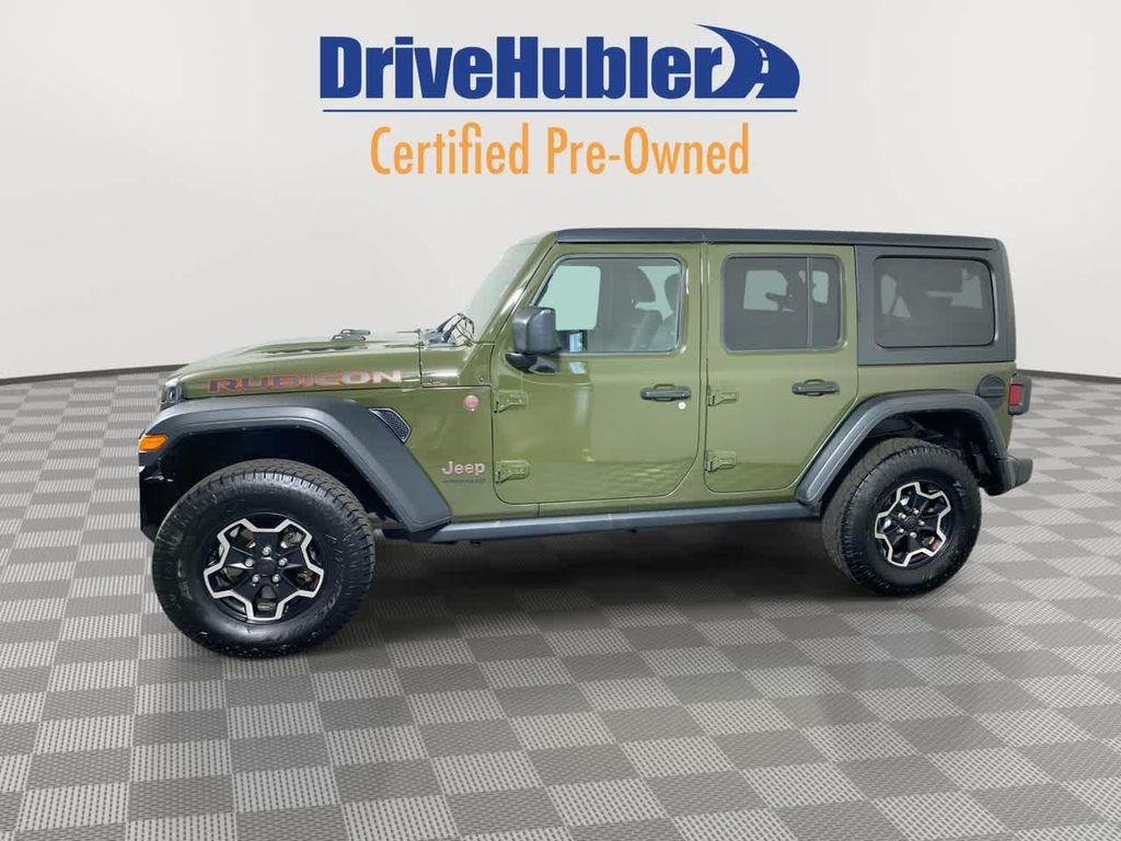 used 2021 Jeep Wrangler Unlimited car, priced at $35,195