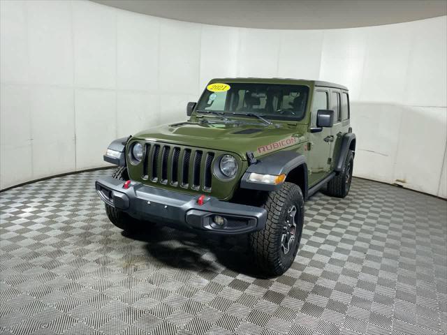 used 2021 Jeep Wrangler Unlimited car, priced at $36,695
