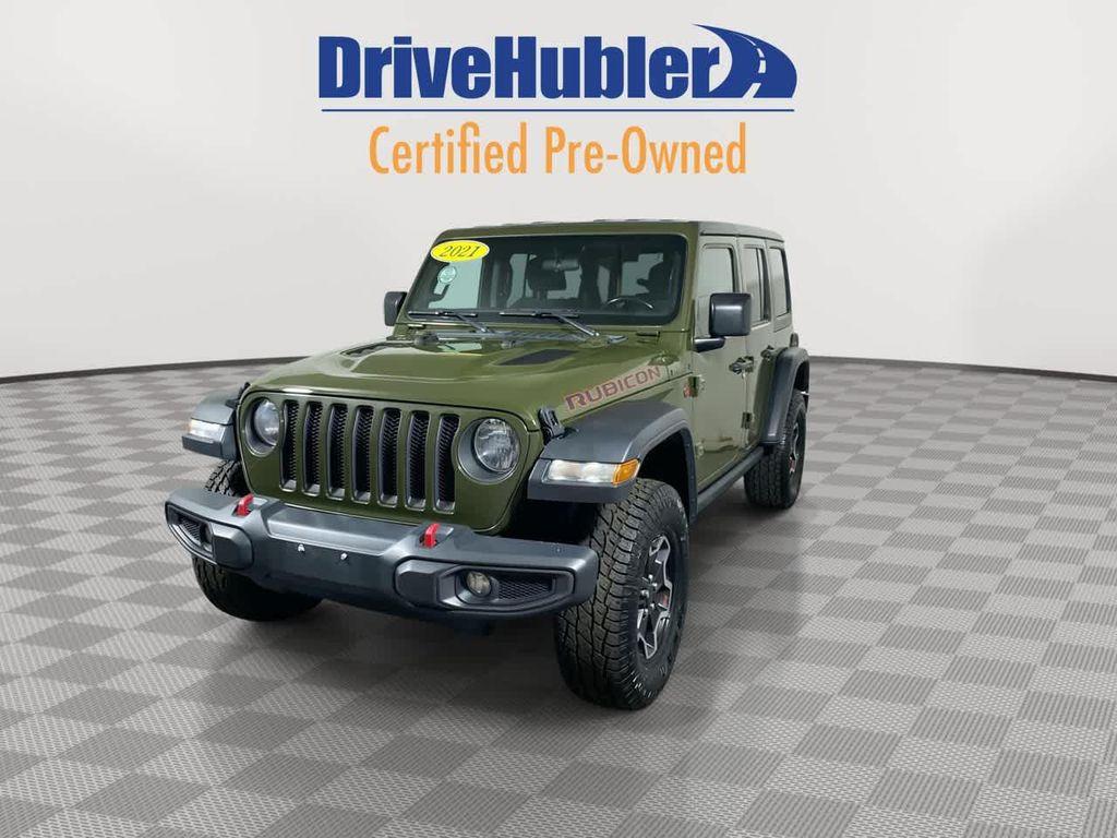 used 2021 Jeep Wrangler Unlimited car, priced at $35,195