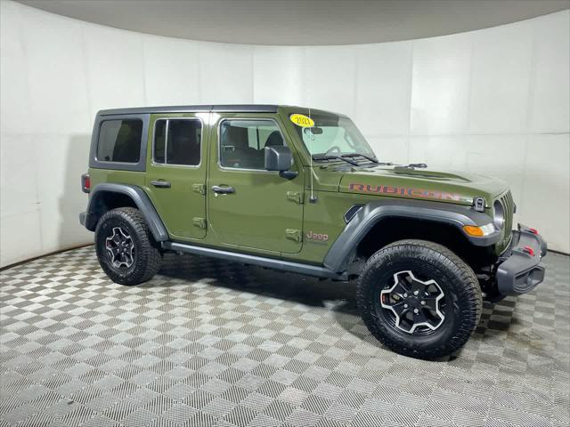 used 2021 Jeep Wrangler Unlimited car, priced at $36,695