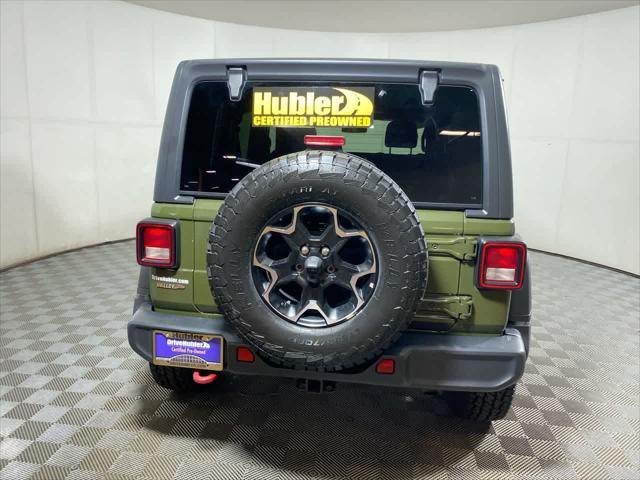 used 2021 Jeep Wrangler Unlimited car, priced at $36,695