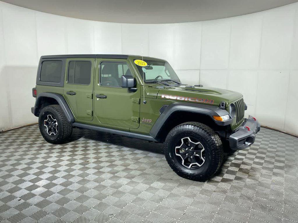 used 2021 Jeep Wrangler Unlimited car, priced at $35,195