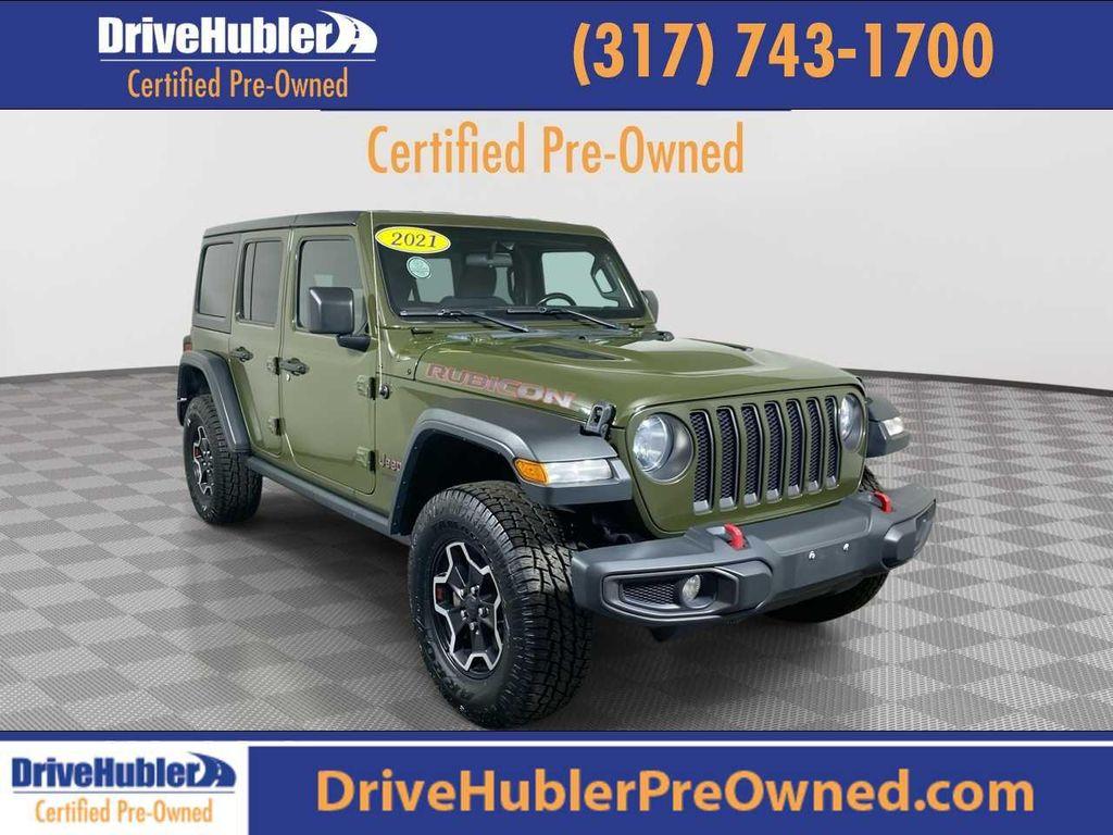 used 2021 Jeep Wrangler Unlimited car, priced at $35,195