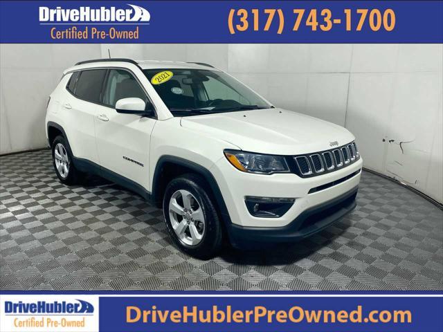 used 2021 Jeep Compass car, priced at $21,663