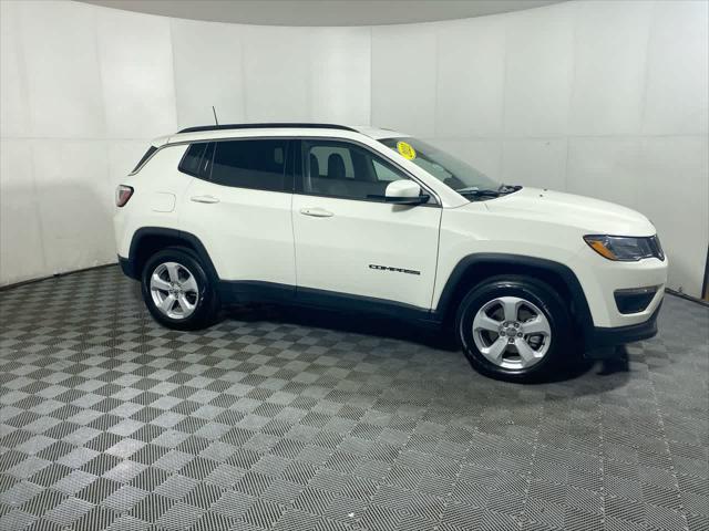 used 2021 Jeep Compass car, priced at $21,663