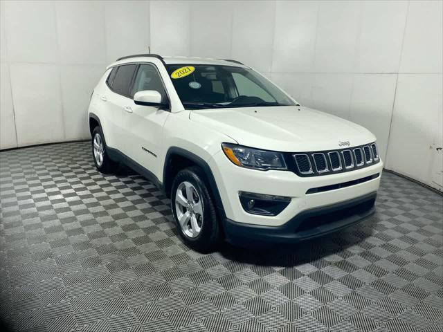 used 2021 Jeep Compass car, priced at $21,663