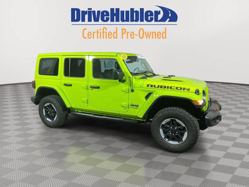 used 2021 Jeep Wrangler Unlimited car, priced at $39,495