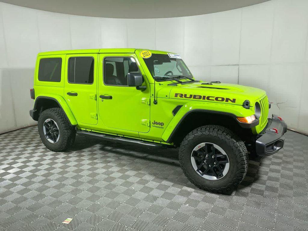 used 2021 Jeep Wrangler Unlimited car, priced at $39,495