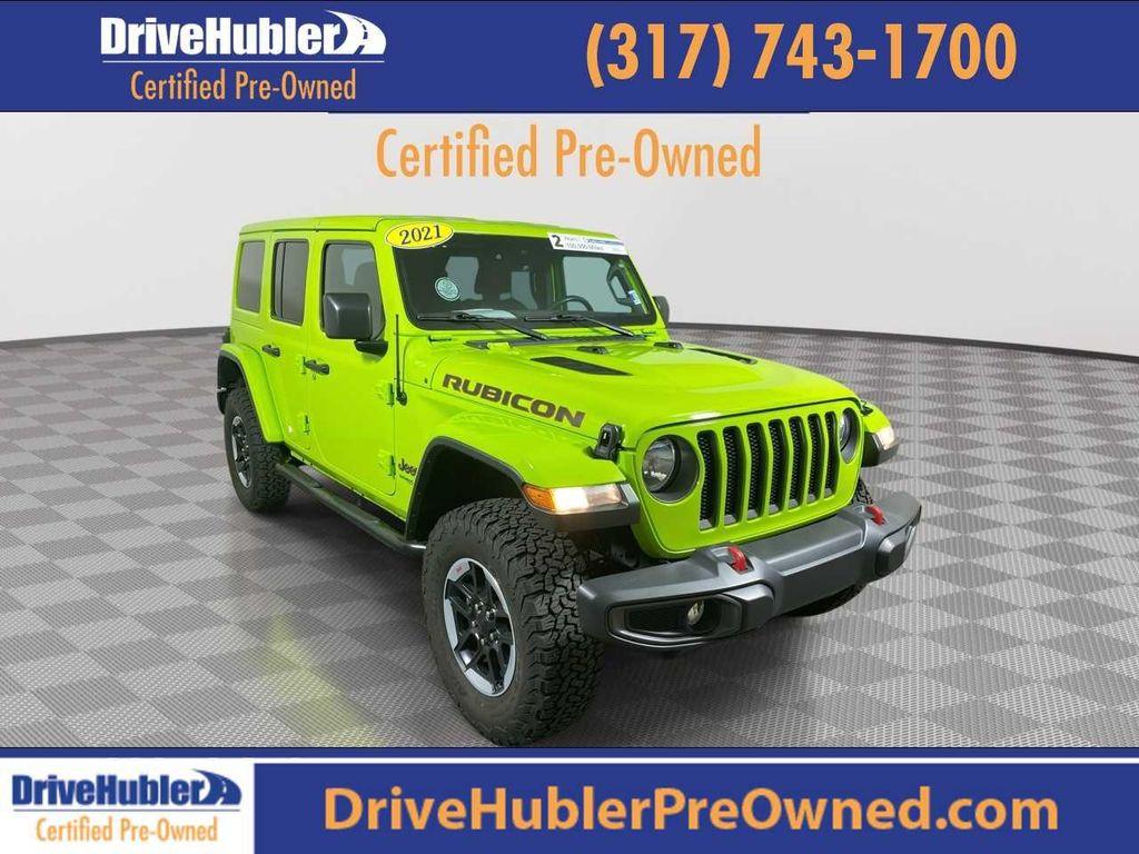 used 2021 Jeep Wrangler Unlimited car, priced at $39,495