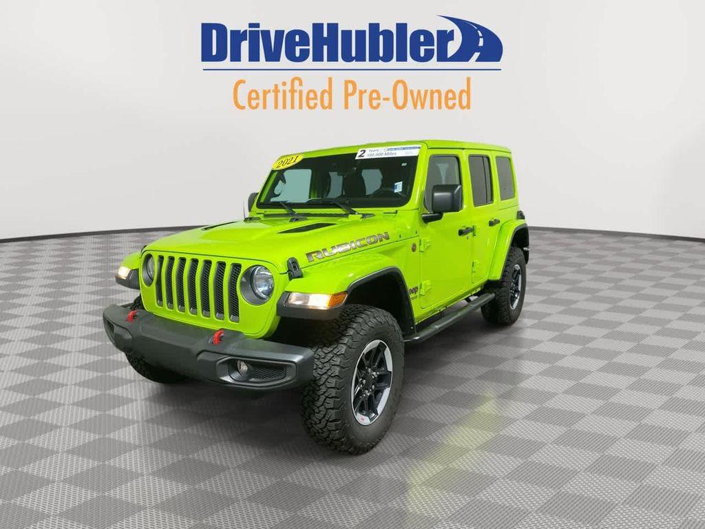 used 2021 Jeep Wrangler Unlimited car, priced at $39,495
