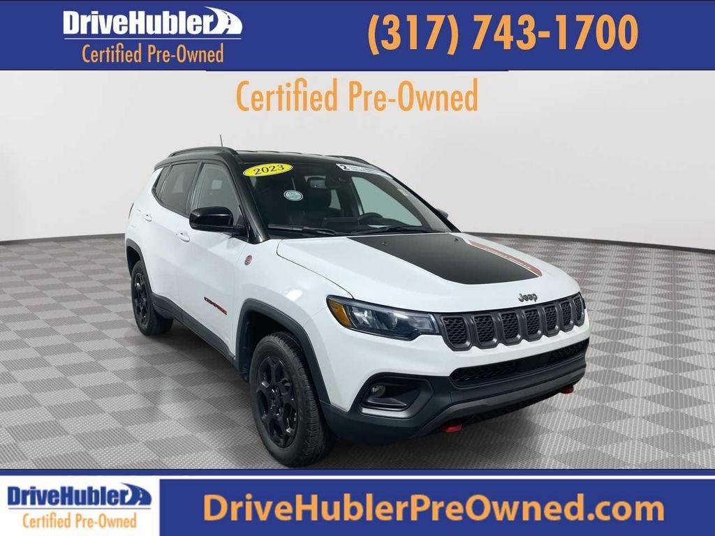 used 2023 Jeep Compass car, priced at $23,628