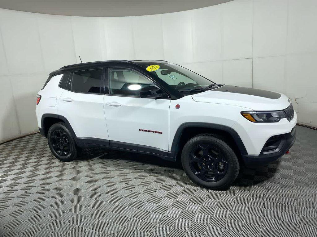 used 2023 Jeep Compass car, priced at $25,195