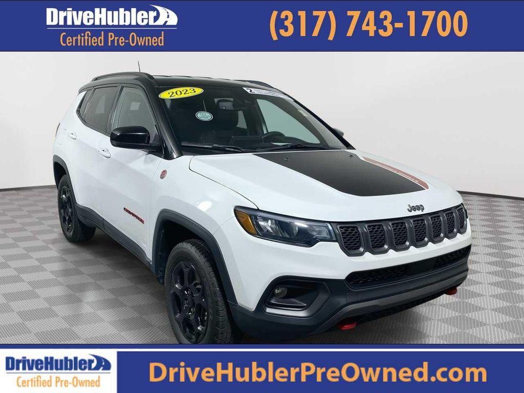 used 2023 Jeep Compass car, priced at $23,628