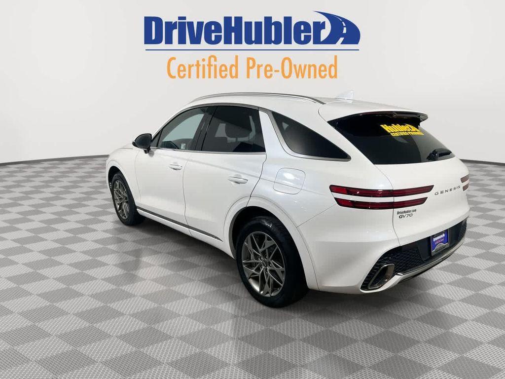 used 2025 Genesis GV70 car, priced at $38,295
