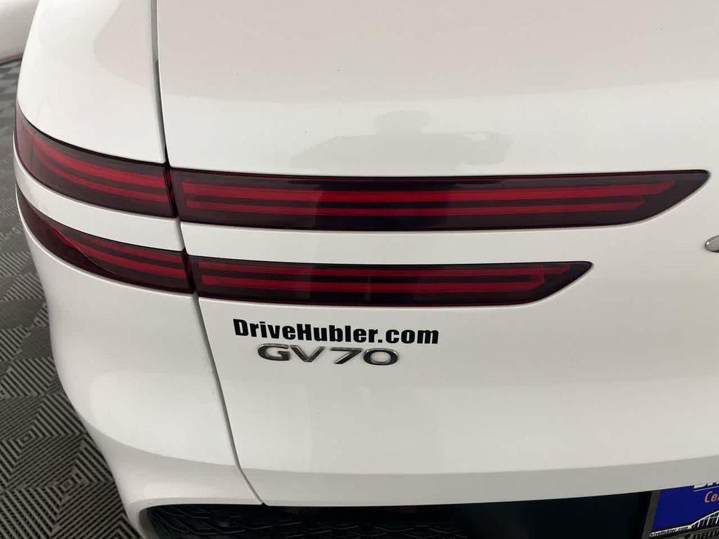 used 2025 Genesis GV70 car, priced at $38,295