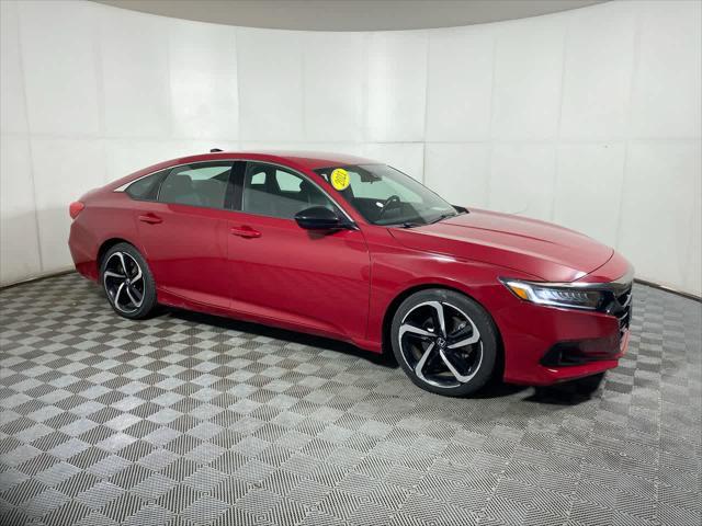 used 2021 Honda Accord car, priced at $17,295