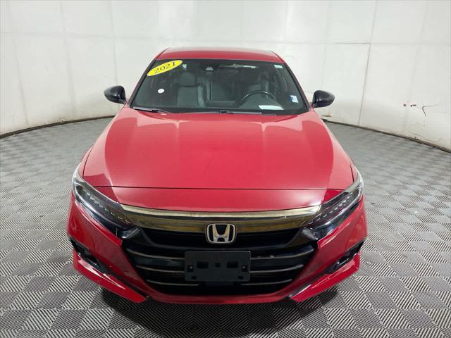 used 2021 Honda Accord car, priced at $17,295