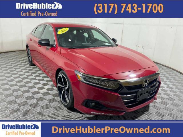 used 2021 Honda Accord car, priced at $20,672