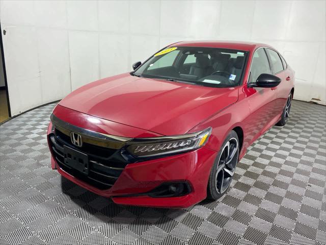 used 2021 Honda Accord car, priced at $17,295