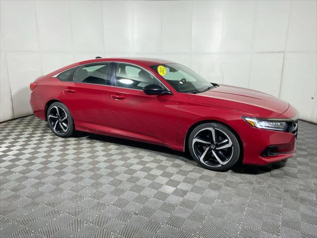 used 2021 Honda Accord car, priced at $17,295
